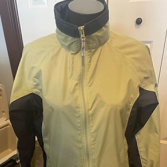 Columbia Womens Medium Light Green Full zip Rain Jacket - Picture 1 of 5